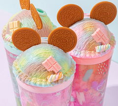 Cookie Mouse Ear Sweets Rainbow Tumbler - 16 Oz