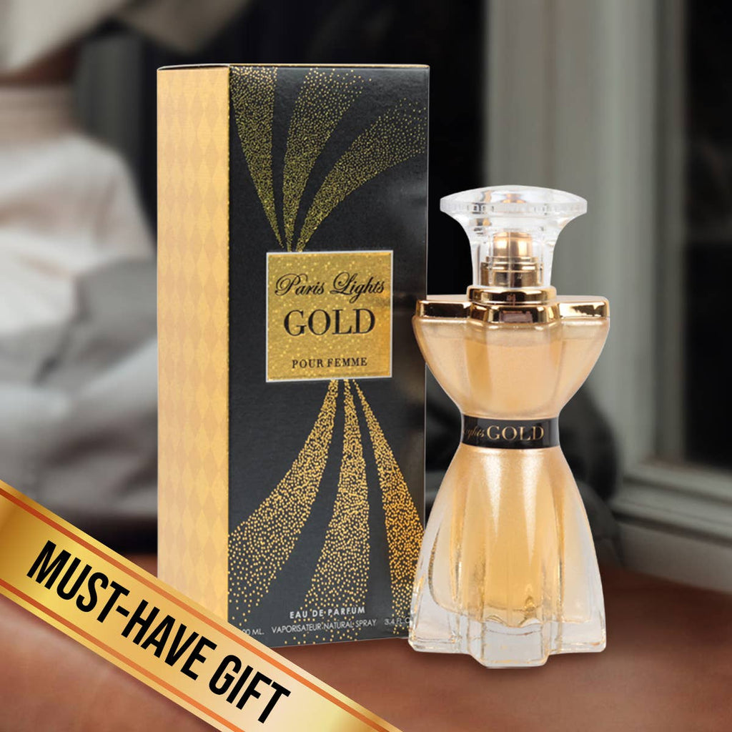 Paris Lights Gold Natural Spray Perfume For Women