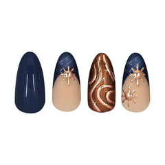 CALA NAIL ART DECORATION SET ROYAL GOLD AND BLUE, 87973 S