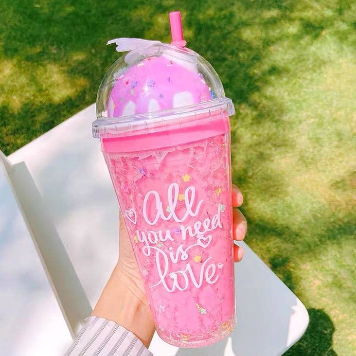 Ice Cream Sundae Frosty Tumbler - 16 Oz