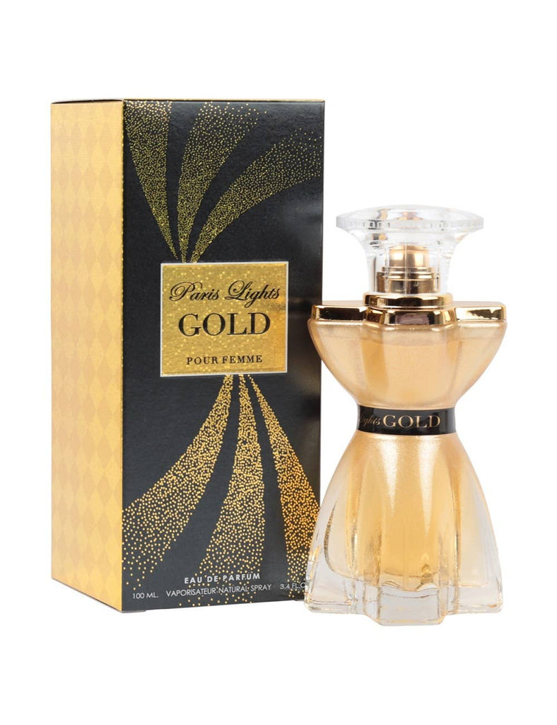 Paris Lights Gold Natural Spray Perfume For Women