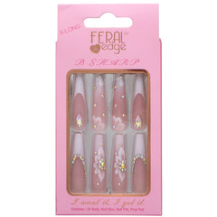 FERAL EDGE B SHARP DESIGN4 NAIL DECORATION SET, BSHARP 04