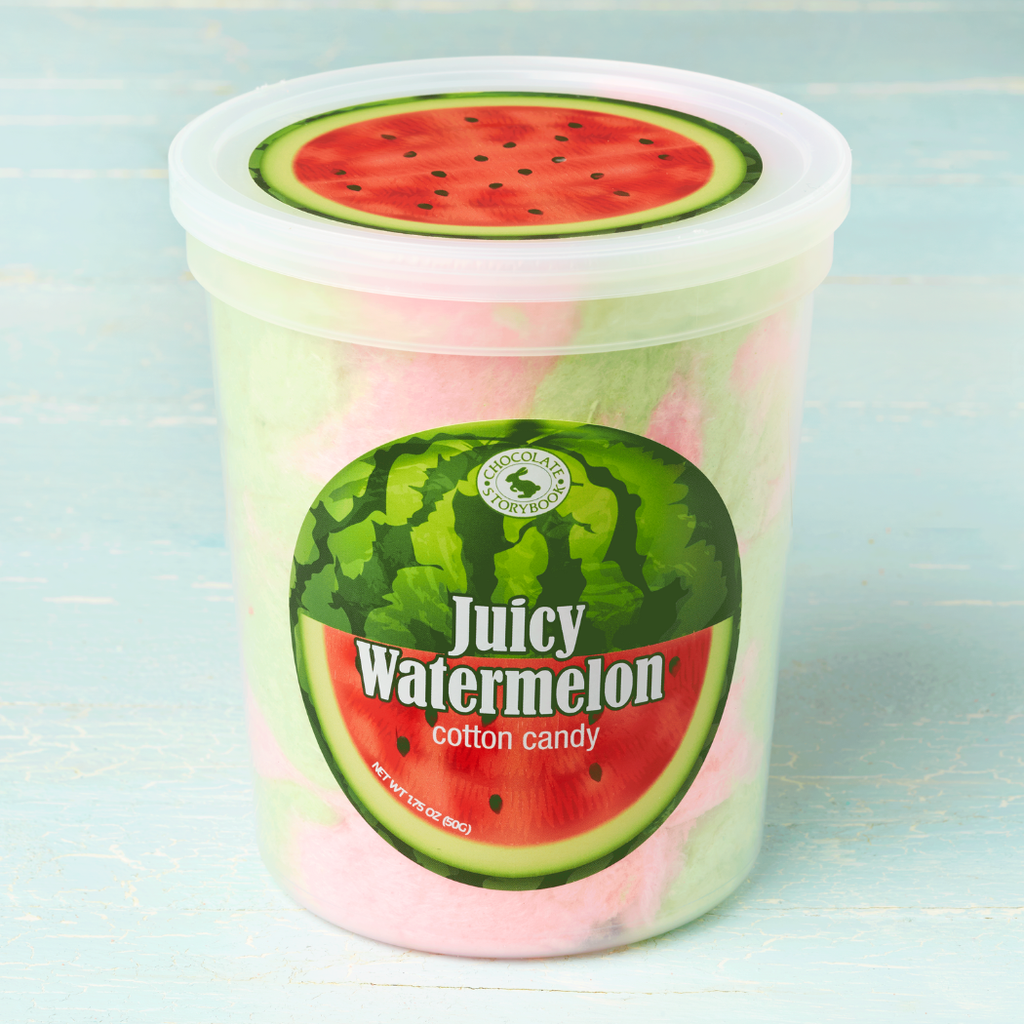 Juicy Watermelon Cotton Candy
