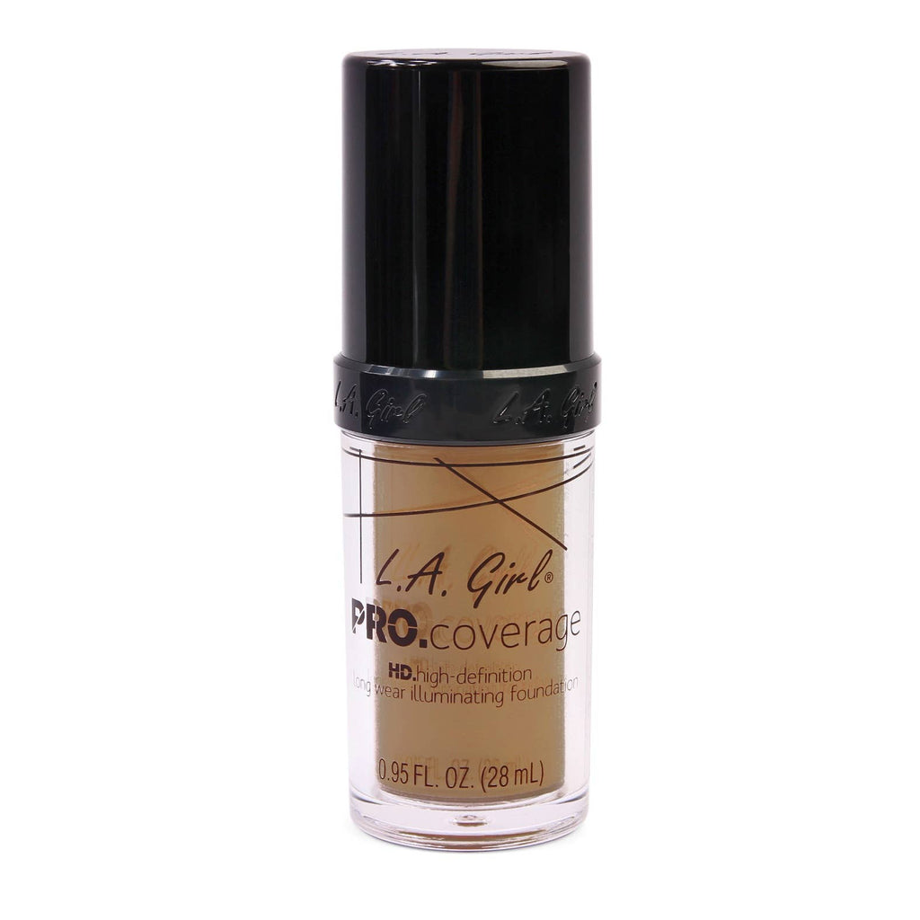 LA Girl Pro Coverage HD Foundation Warm Caramel