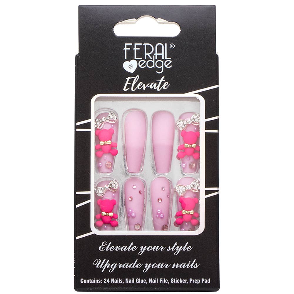 FERAL EDGE ELEVATE DESIGN18 NAIL DECORATION SET, elevate 18