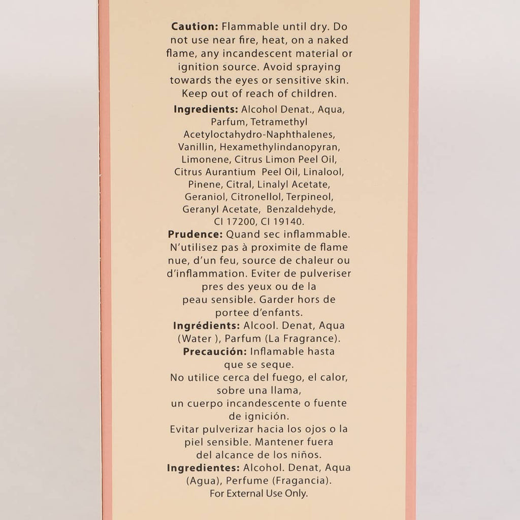 CQ Affection Spray Perfume Eau De Parfum For Women