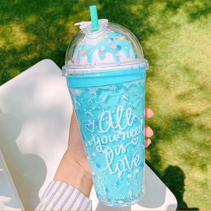 Ice Cream Sundae Frosty Tumbler - 16 Oz