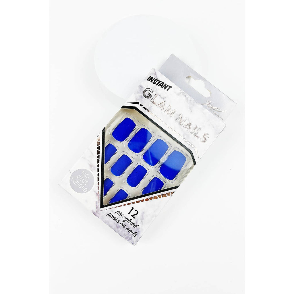 MATTE COLOR SQUARE SHAPED PRESS ON FAKE NAILS