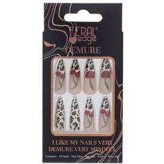 FERAL EDGE DEMURE DESIGN44 NAIL DECORATION SET, DEMURE 44
