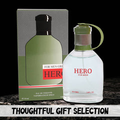 Hero For Men Green Spray Cologne Eau de Toilette For Men