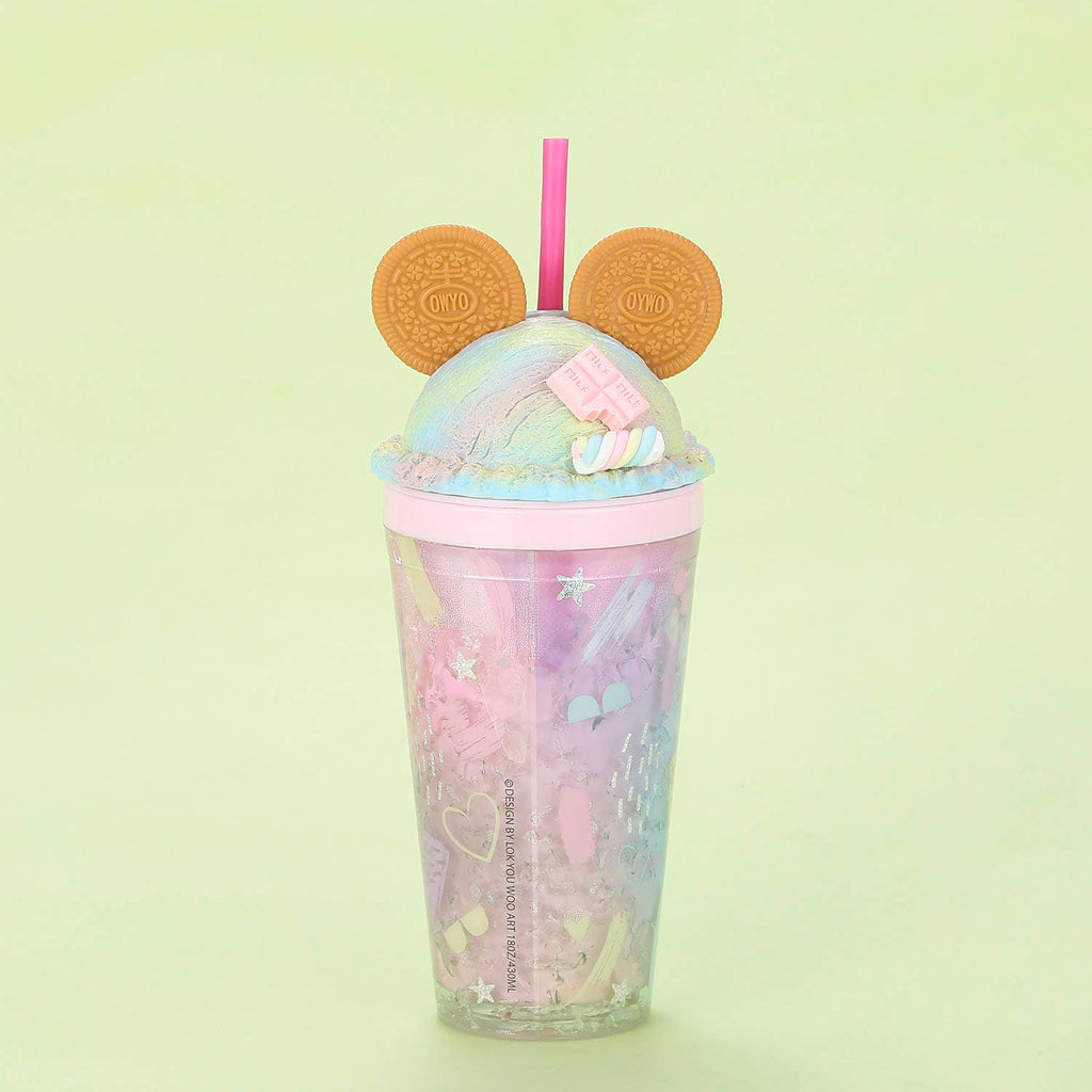 Cookie Mouse Ear Sweets Rainbow Tumbler - 16 Oz
