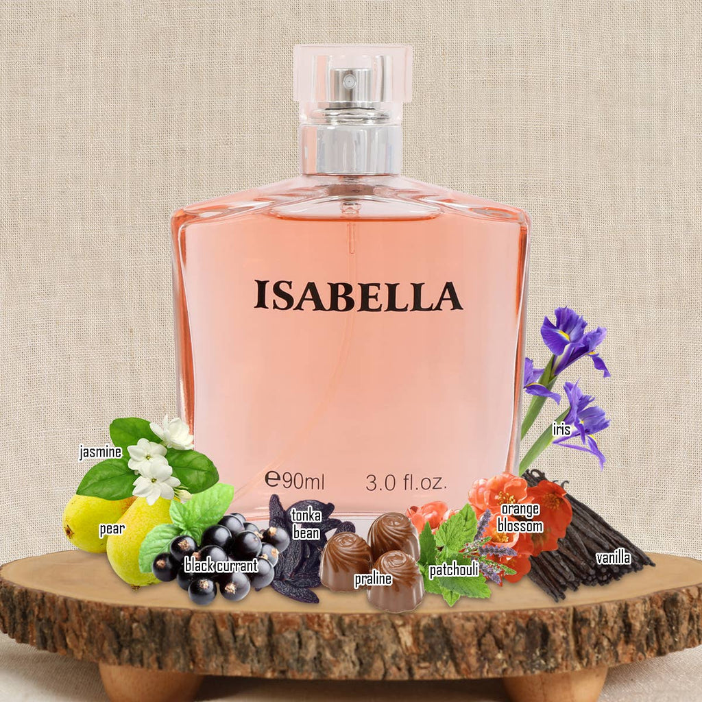 Isabella Natural Spray Perfume Eau De Parfum For Women