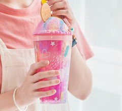 Cookie Mouse Ear Sweets Rainbow Tumbler - 16 Oz