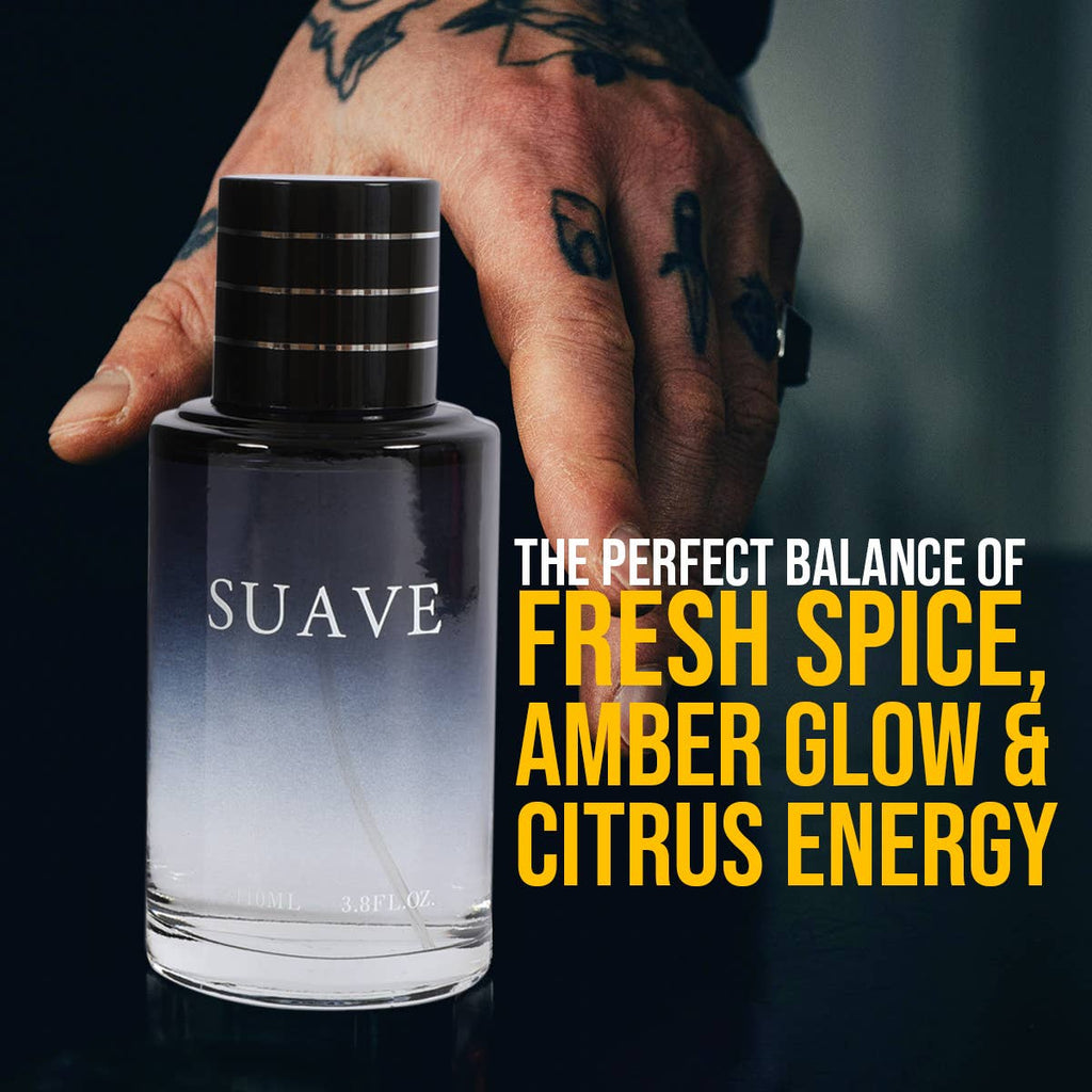Suave Spray Cologne Eau de Toilette For Men