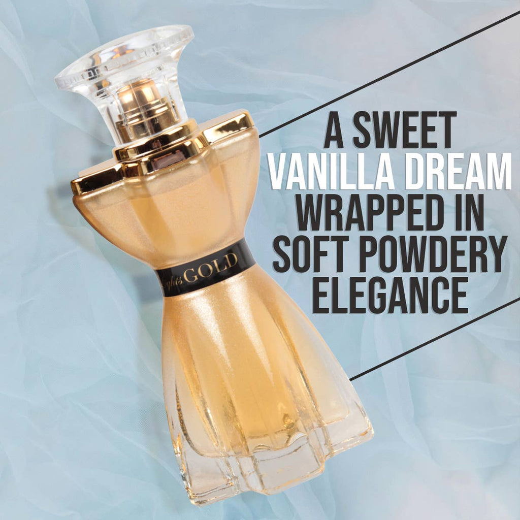 Paris Lights Gold Natural Spray Perfume For Women