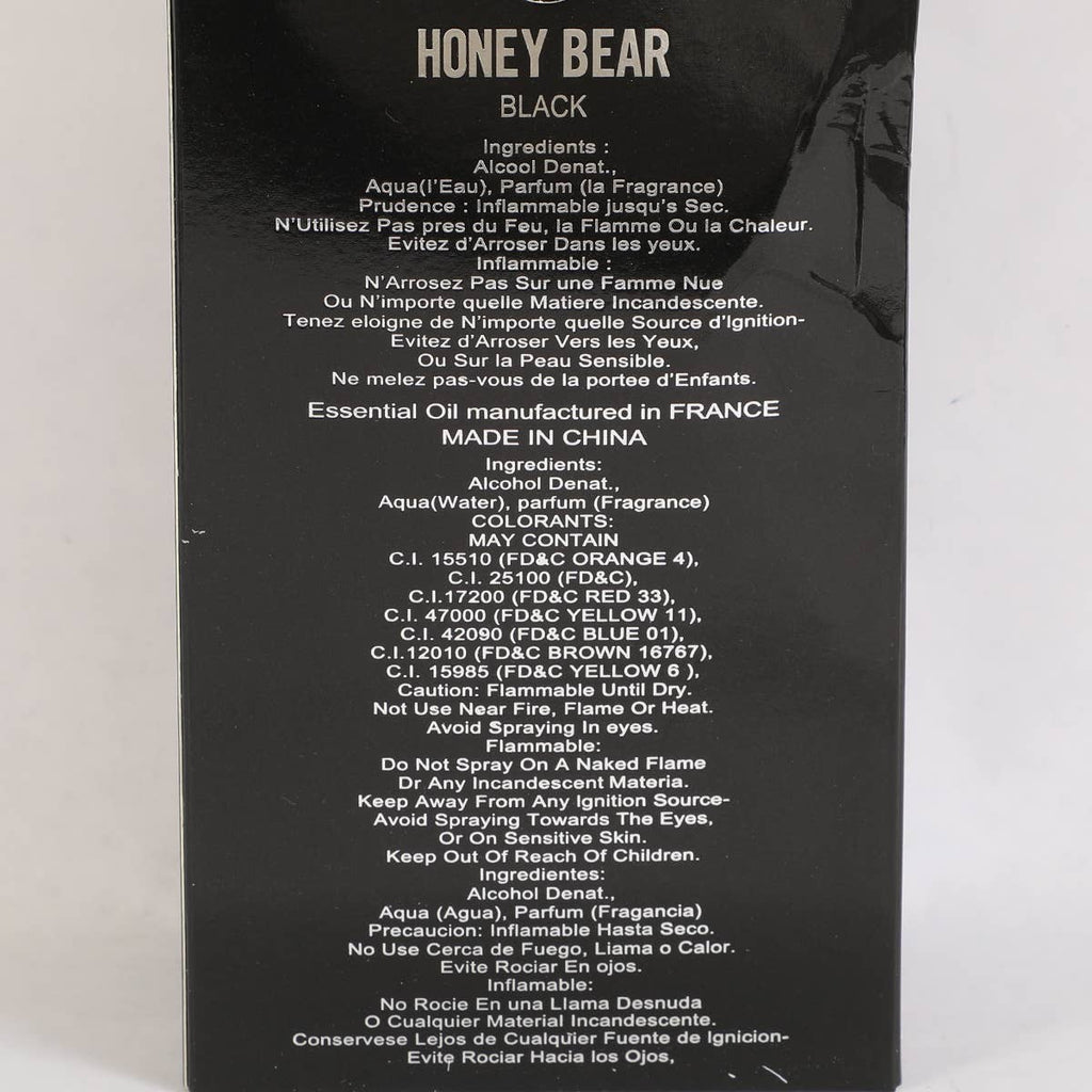 Honey Bear Black for Men EDP Fragrance 100ml
