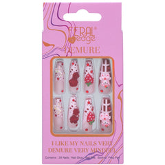 FERAL EDGE DEMURE DESIGN53 NAIL DECORATION SET, DEMURE 53