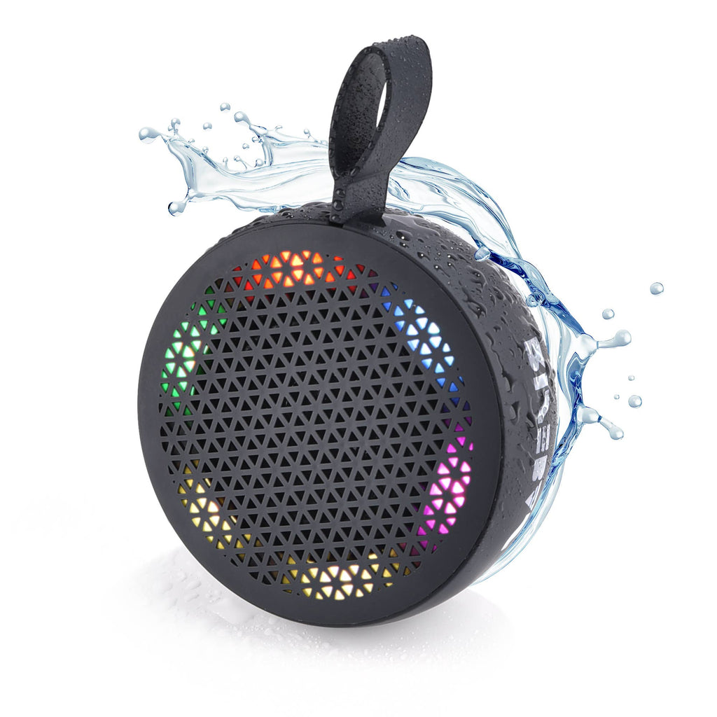 RISEBASS Water Resistant Bluetooth Shower Speaker, Handsfree