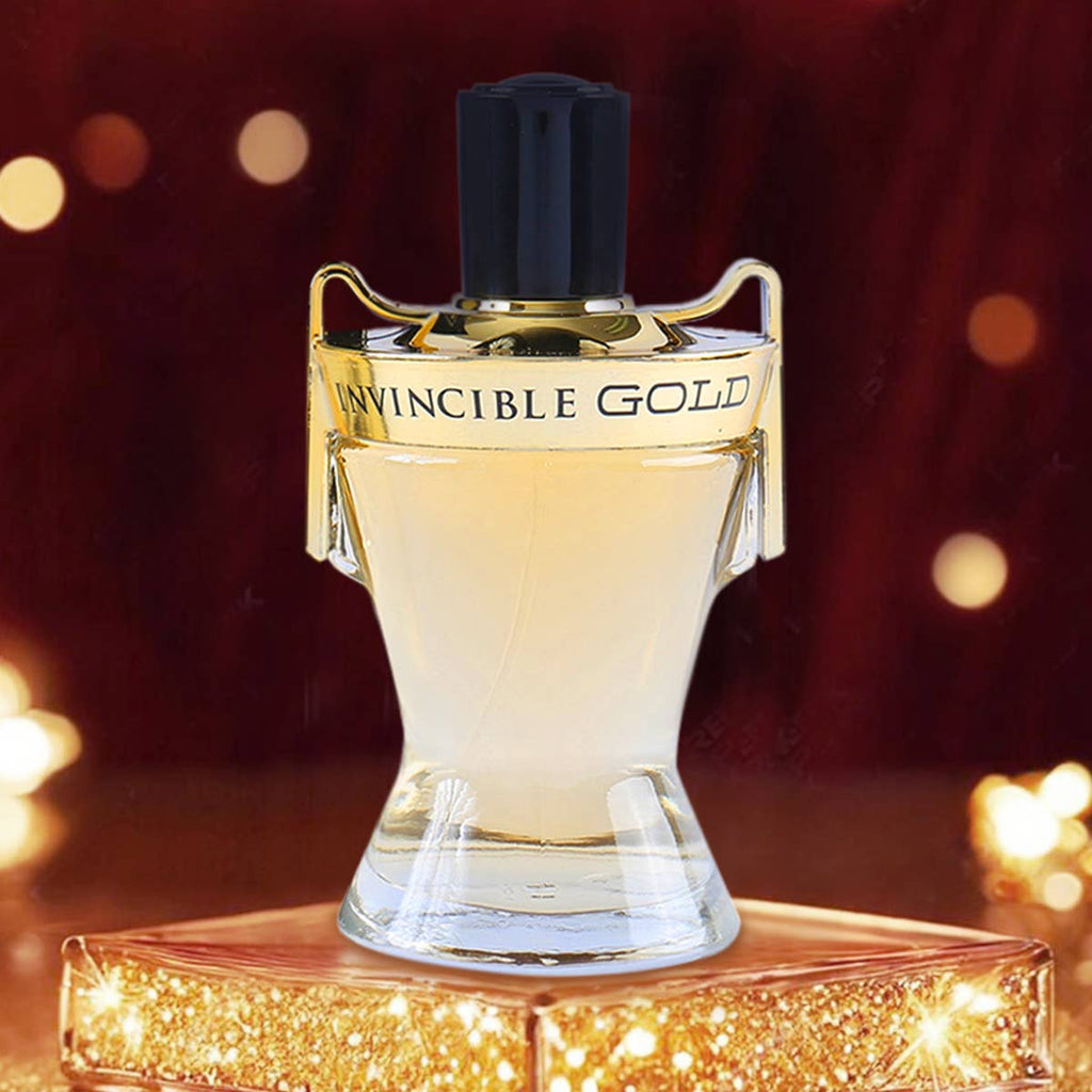 Invincible Gold Natural Spray Cologne for Men