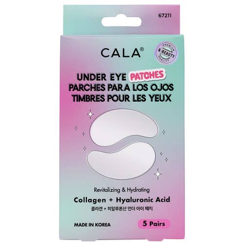 CALA Under Eye Patches Collagen Vitamin C (5 pairs/pack)