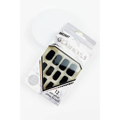 MATTE COLOR SQUARE SHAPED PRESS ON FAKE NAILS