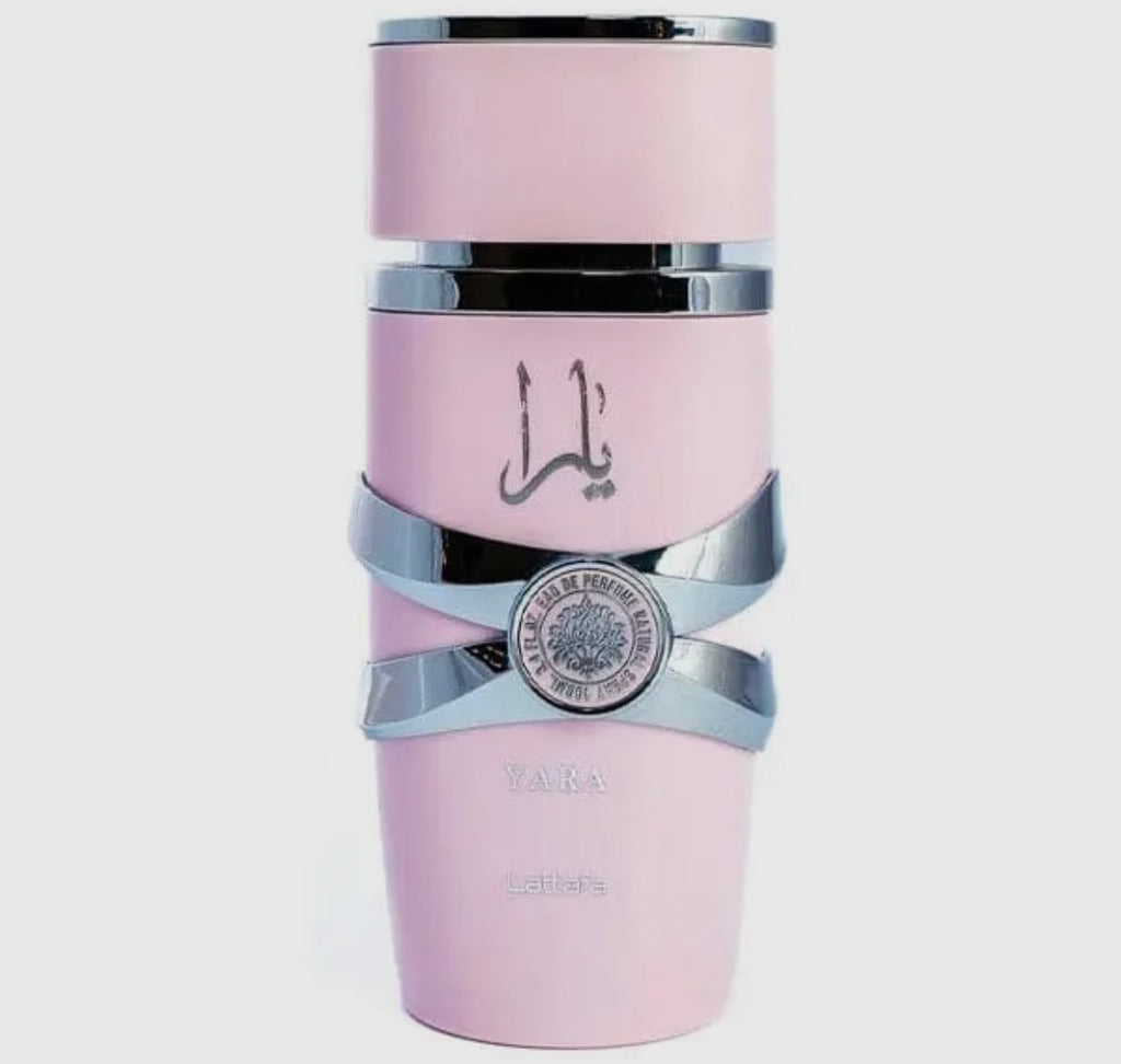 Yara by Lattafa Eau de Parfum for Women – 3.4 fl oz (Pink Bottle)