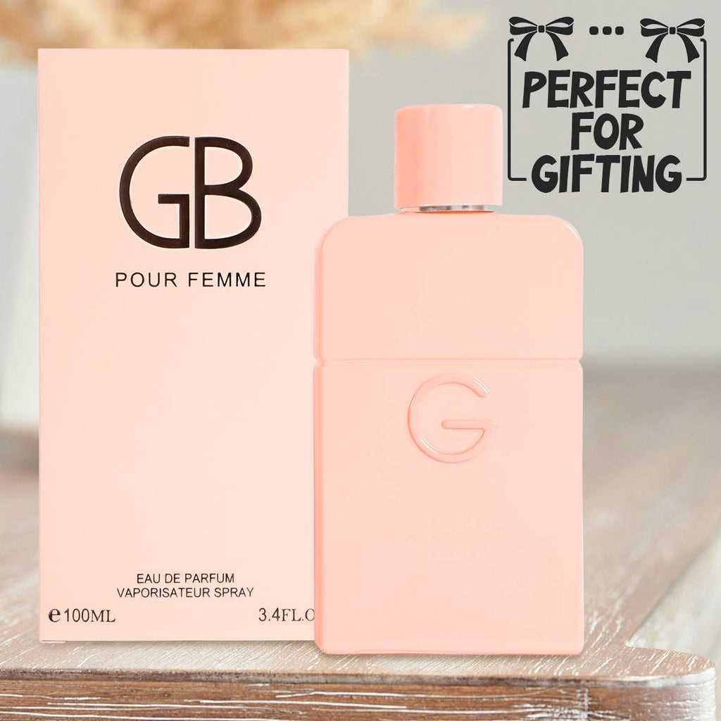 GB Pour Femme Pink Spray Perfume for Women