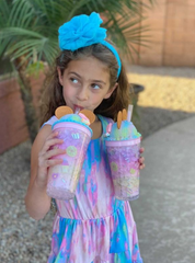 Cookie Mouse Ear Sweets Rainbow Tumbler - 16 Oz