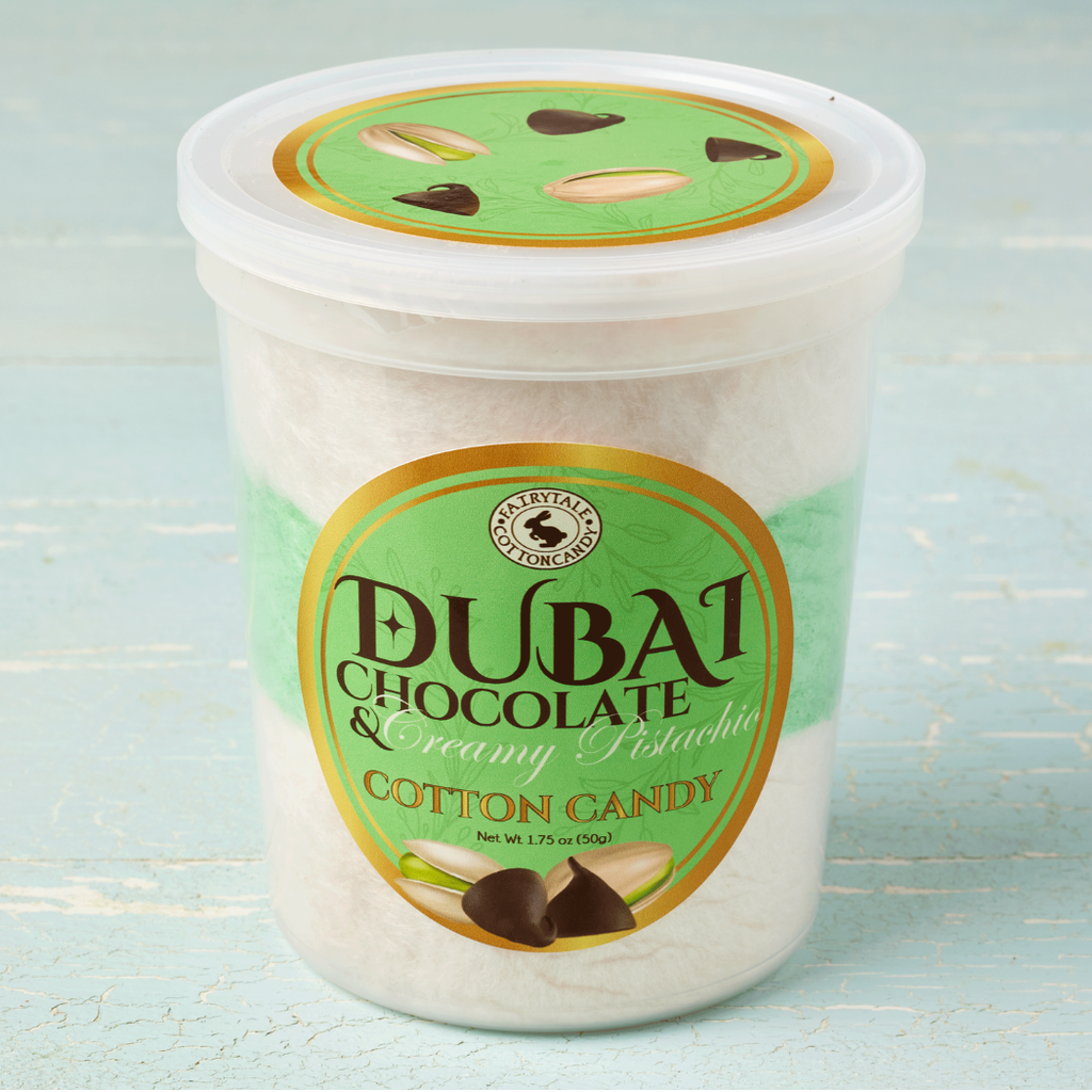 Dubai Chocolate Cotton Candy