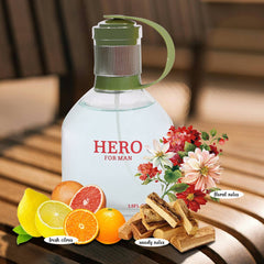 Hero For Men Green Spray Cologne Eau de Toilette For Men