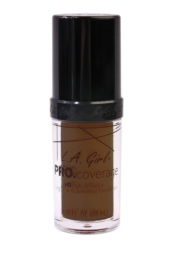 LA Girl Pro Coverage HD Foundation Dark Chocolate