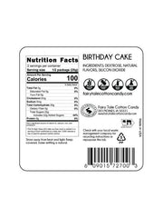 Birthday Cake Cotton Candy