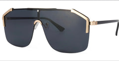 Black Ice Aviator Sunglasses