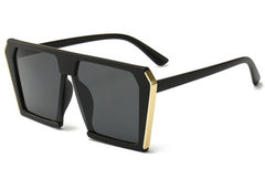 Crushed Gold Trim Sunglasses