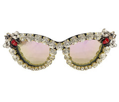 Bee Rhinestone Sunglasses