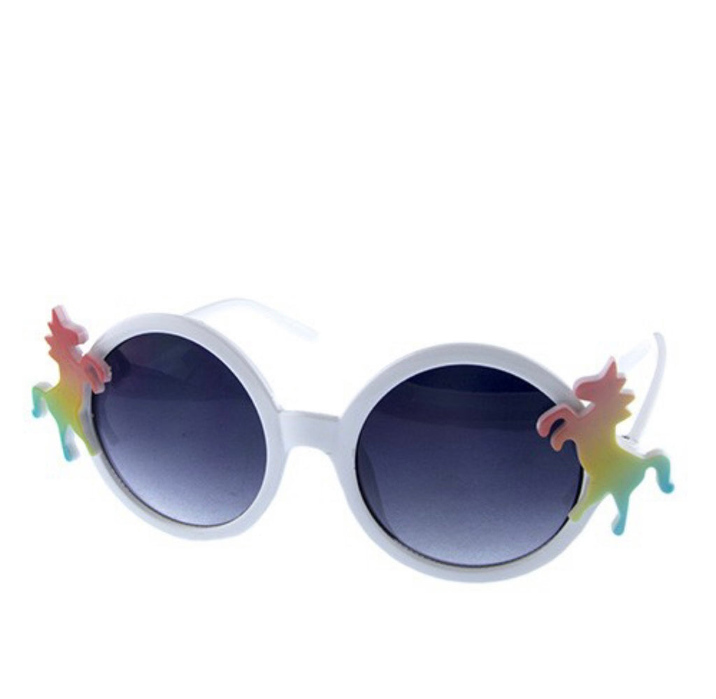 Kids circle pony sunglasses