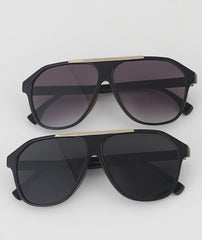 Black Out Aviator Sunglasses