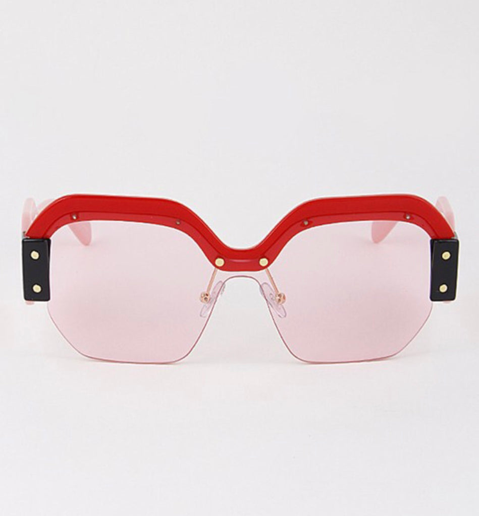 Color block sunglasses