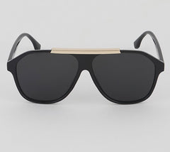 Black Out Aviator Sunglasses