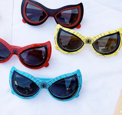 Spider mask sunglasses