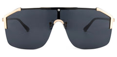 Black Ice Aviator Sunglasses