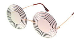 Rimless mirror frame