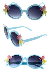 Kids circle pony sunglasses