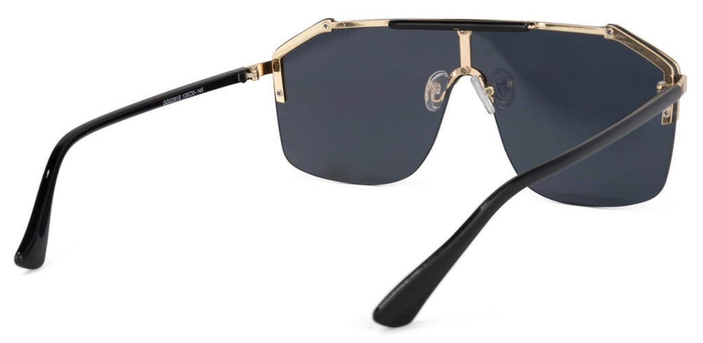 Black Ice Aviator Sunglasses