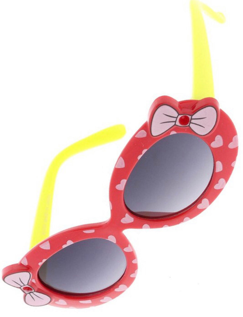 Heart Bow Tie Sunglasses