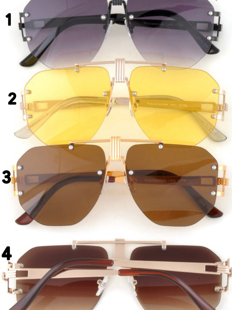 Rimless Sunglasses