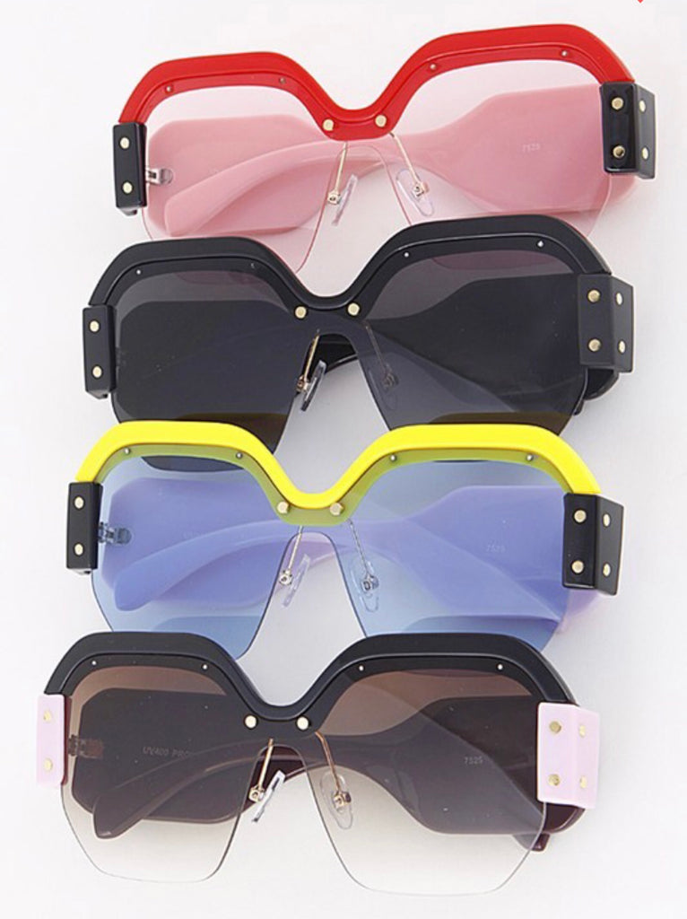 Color block sunglasses