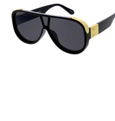 Aviator round sunglasses